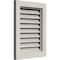 Ekena Millwork Vertical Gable Vent, Functional, Western Red Cedar Gable Vent w/ Brick Mould Face Frame, 16"W x 20"H GVWVE16X2000SFPWR - alternate 2